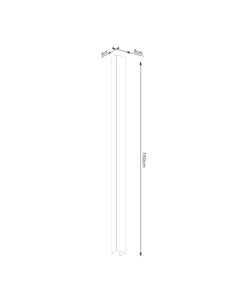 Thoro Kinkiet FREYA 150 zielony oliwkowy TH.342