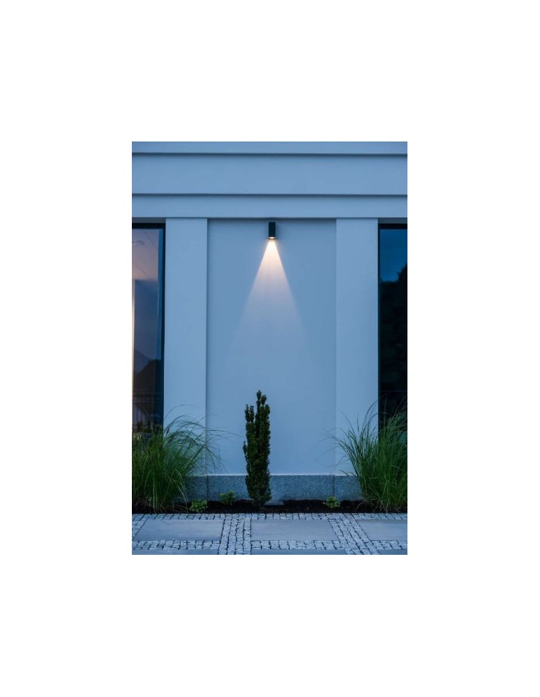 Norlys Lillehammer Kinkiet IP65 2xLED 7,1W 205lm 3000K Aluminium 1581AL