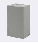 Kinkiety zewnętrzne - Norlys Lillehammer Kinkiet IP65 LED 4,2W 103lm 3000K Aluminium 1582AL - product 1