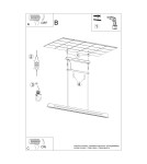 Thoro Lampa wisząca SKOG 150 LED 3000K TH.349 Thoro Lampa wisząca SKOG 150 LED 3000K TH.349