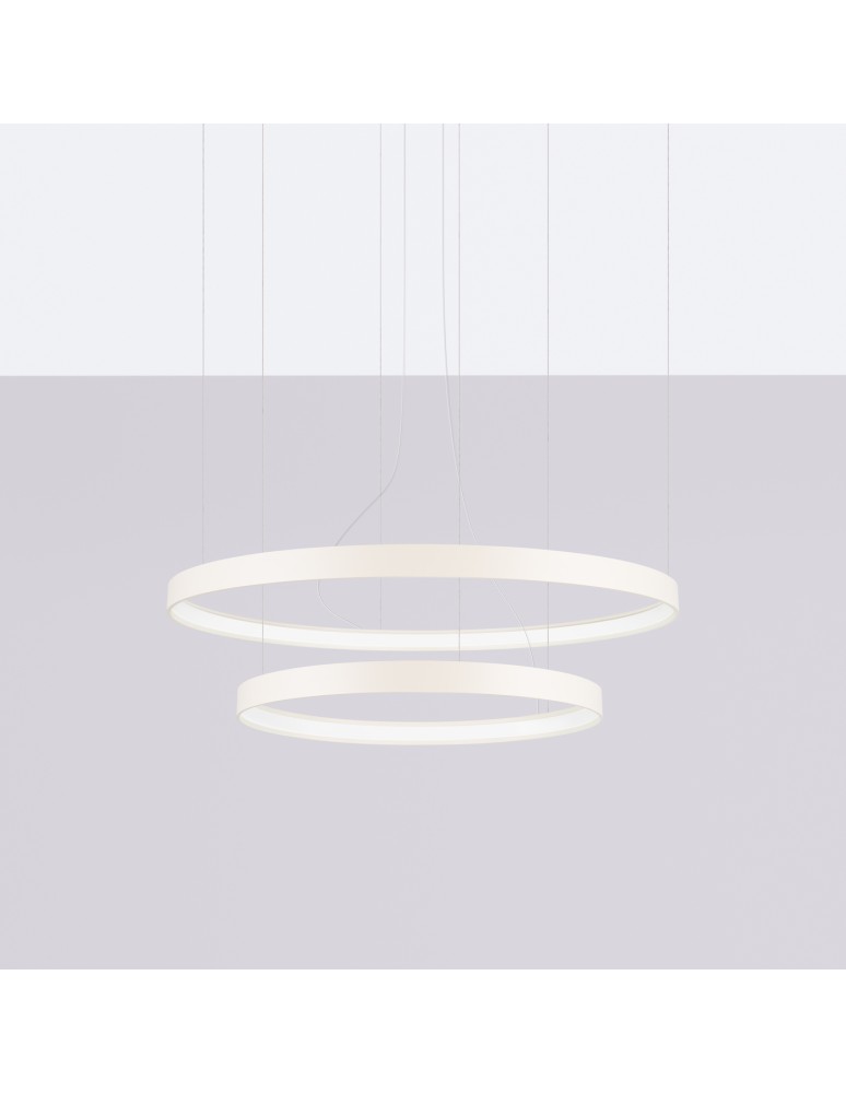Thoro Żyrandol RIO 2 55/78 beżowy LED 4000K TH.359 Thoro Żyrandol RIO 2 55/78 beżowy LED 4000K TH.359