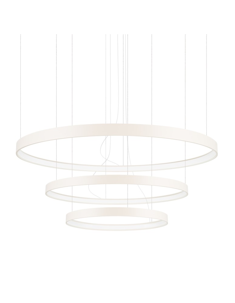 Thoro Żyrandol RIO 3 55/78/110 beżowy LED 4000K TH.360 Thoro Żyrandol RIO 3 55/78/110 beżowy LED 4000K TH.360