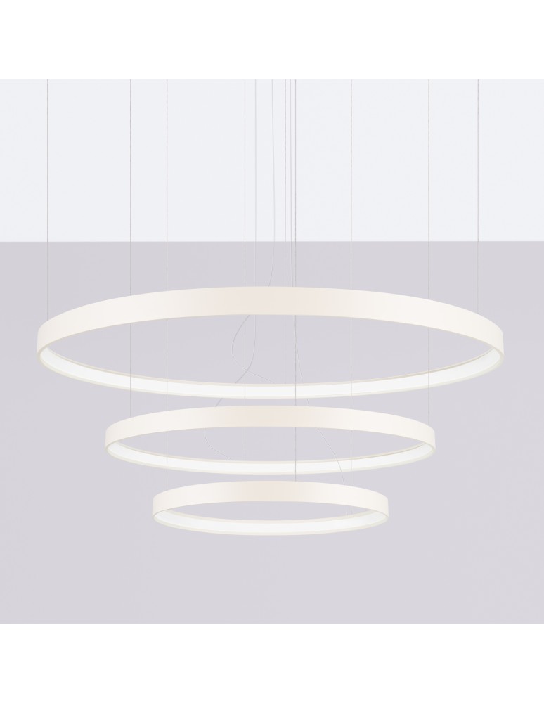 Thoro Żyrandol RIO 3 55/78/110 beżowy LED 4000K TH.360 Thoro Żyrandol RIO 3 55/78/110 beżowy LED 4000K TH.360