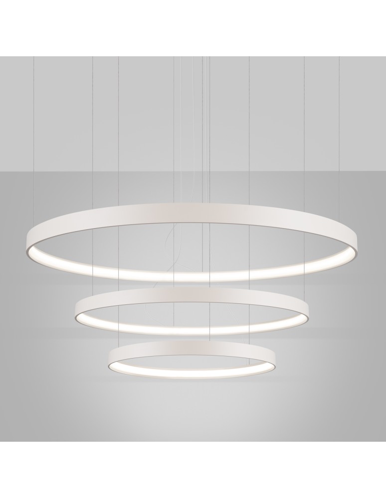 Thoro Żyrandol RIO 3 55/78/110 beżowy LED 4000K TH.360 Thoro Żyrandol RIO 3 55/78/110 beżowy LED 4000K TH.360