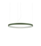 Lampy wiszące okręgi - Thoro Żyrandol RIO 78 zielona oliwka LED 3000K TH.374 - product 1