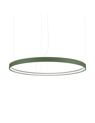 Thoro Żyrandol RIO 110 zielona oliwka LED 3000K TH.375
