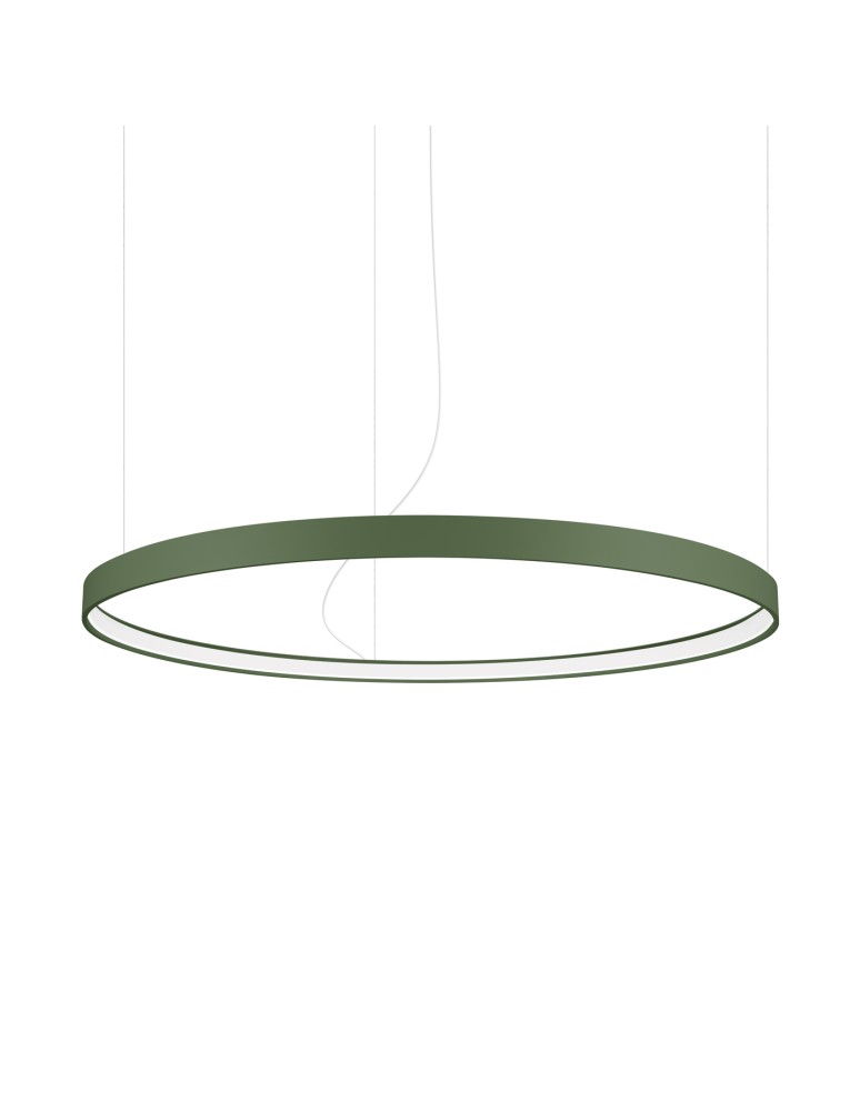 Thoro Żyrandol RIO 110 zielona oliwka LED 3000K TH.375