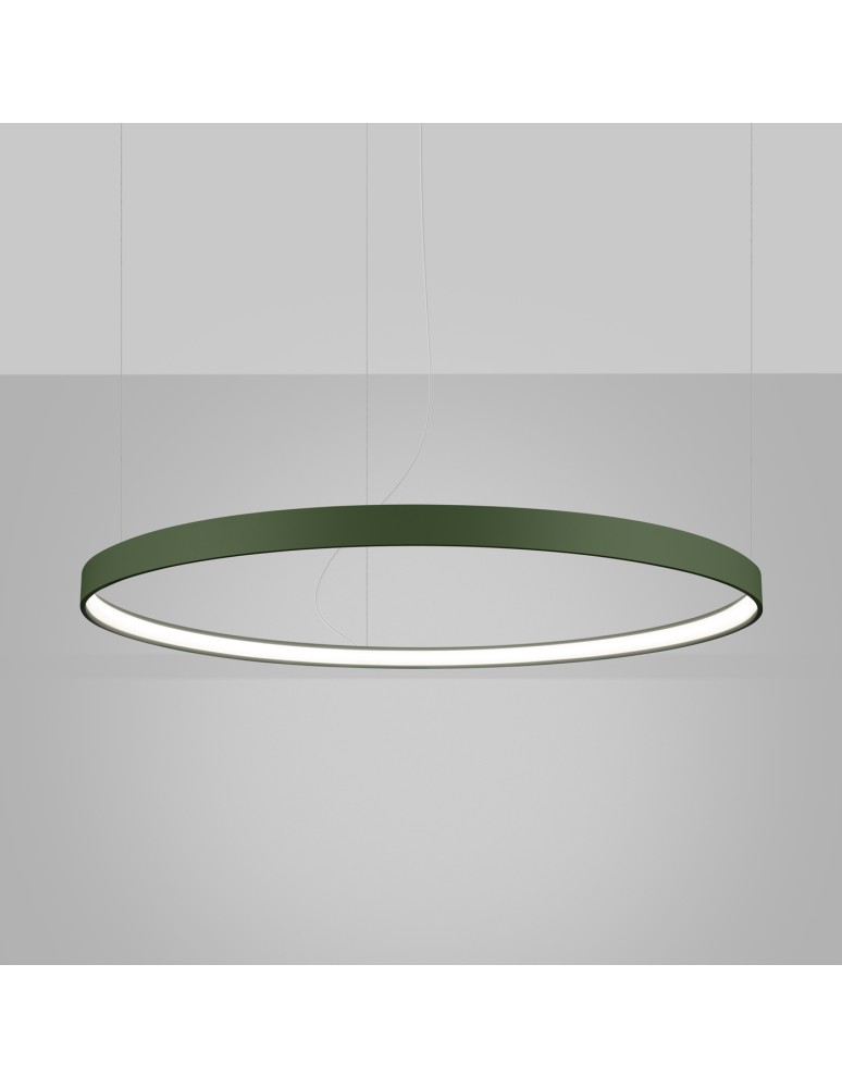 Thoro Żyrandol RIO 110 zielona oliwka LED 4000K TH.378 Thoro Żyrandol RIO 110 zielona oliwka LED 4000K TH.378