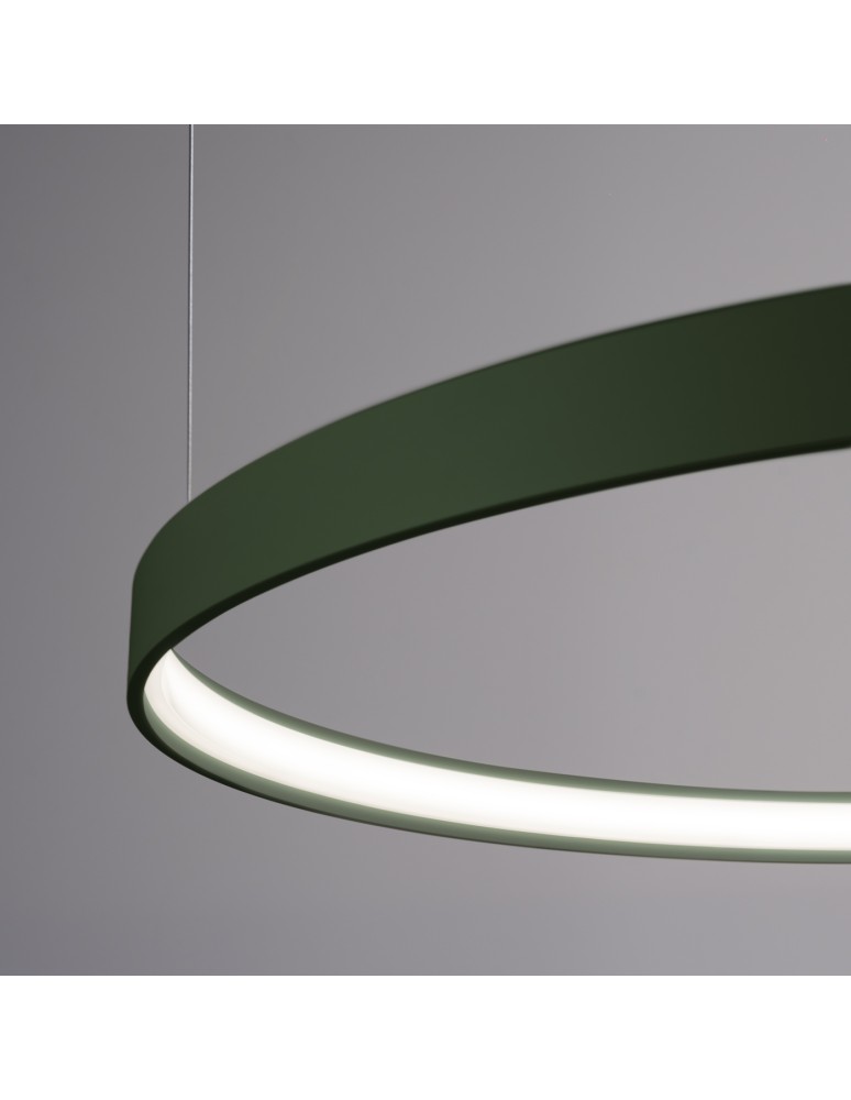 Thoro Żyrandol RIO 110 zielona oliwka LED 4000K TH.378 Thoro Żyrandol RIO 110 zielona oliwka LED 4000K TH.378