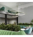 Thoro Żyrandol RIO 110 zielona oliwka LED 4000K TH.378 Thoro Żyrandol RIO 110 zielona oliwka LED 4000K TH.378
