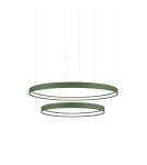 Thoro Żyrandol RIO 2 55/78 zielona oliwka LED 3000K TH.379 Thoro Żyrandol RIO 2 55/78 zielona oliwka LED 3000K TH.379
