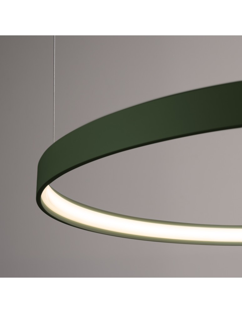 Thoro Żyrandol RIO 3 55/78/110 zielona oliwka LED 3000K TH.380 Thoro Żyrandol RIO 3 55/78/110 zielona oliwka LED 3000K TH.380