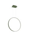 Thoro Lampa wisząca RIO 55 zielona oliwka LED 3000K TH.383