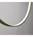 Lampy wiszące okręgi - Thoro Lampa wisząca RIO 55 zielona oliwka LED 3000K TH.383 - product 7