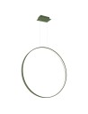 Thoro Lampa wisząca RIO 78 zielona oliwka LED 3000K TH.384