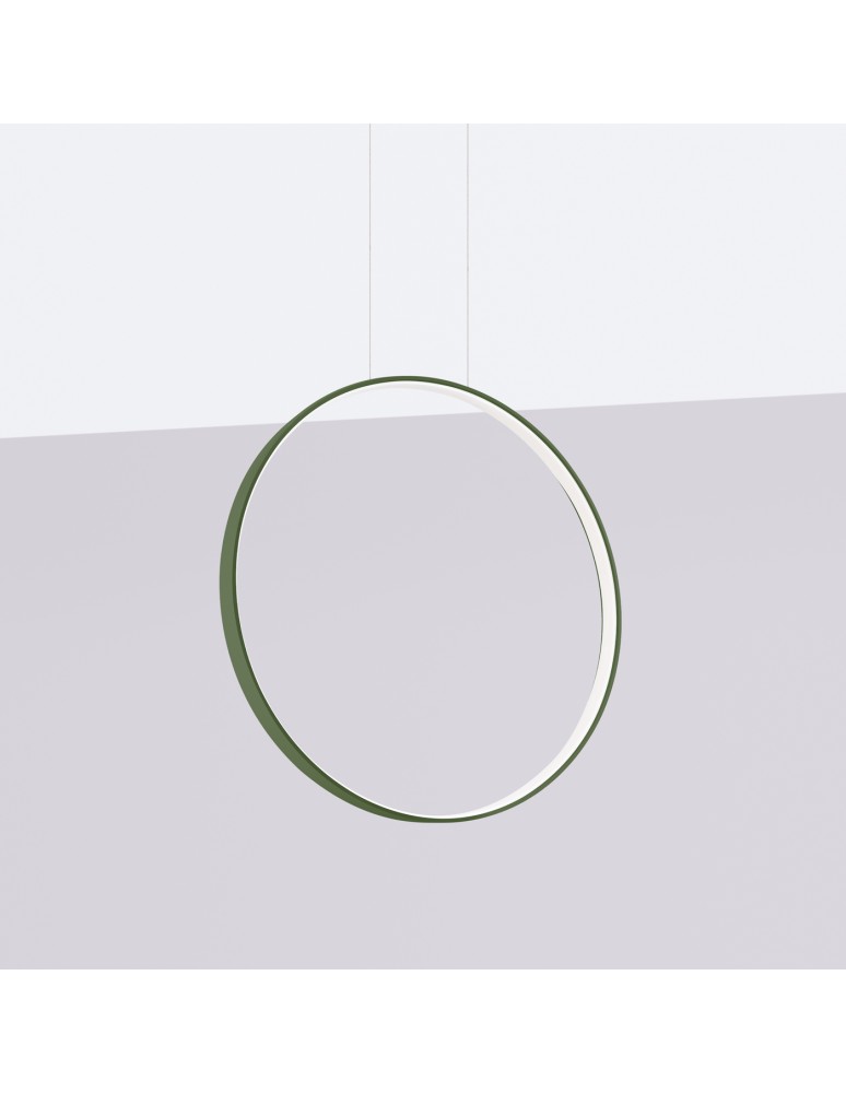 Thoro Lampa wisząca RIO 55 zielona oliwka LED 4000K TH.386 Thoro Lampa wisząca RIO 55 zielona oliwka LED 4000K TH.386