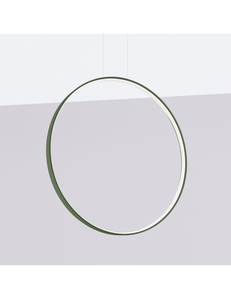 Thoro Lampa wisząca RIO 78 zielona oliwka LED 4000K TH.387 Thoro Lampa wisząca RIO 78 zielona oliwka LED 4000K TH.387