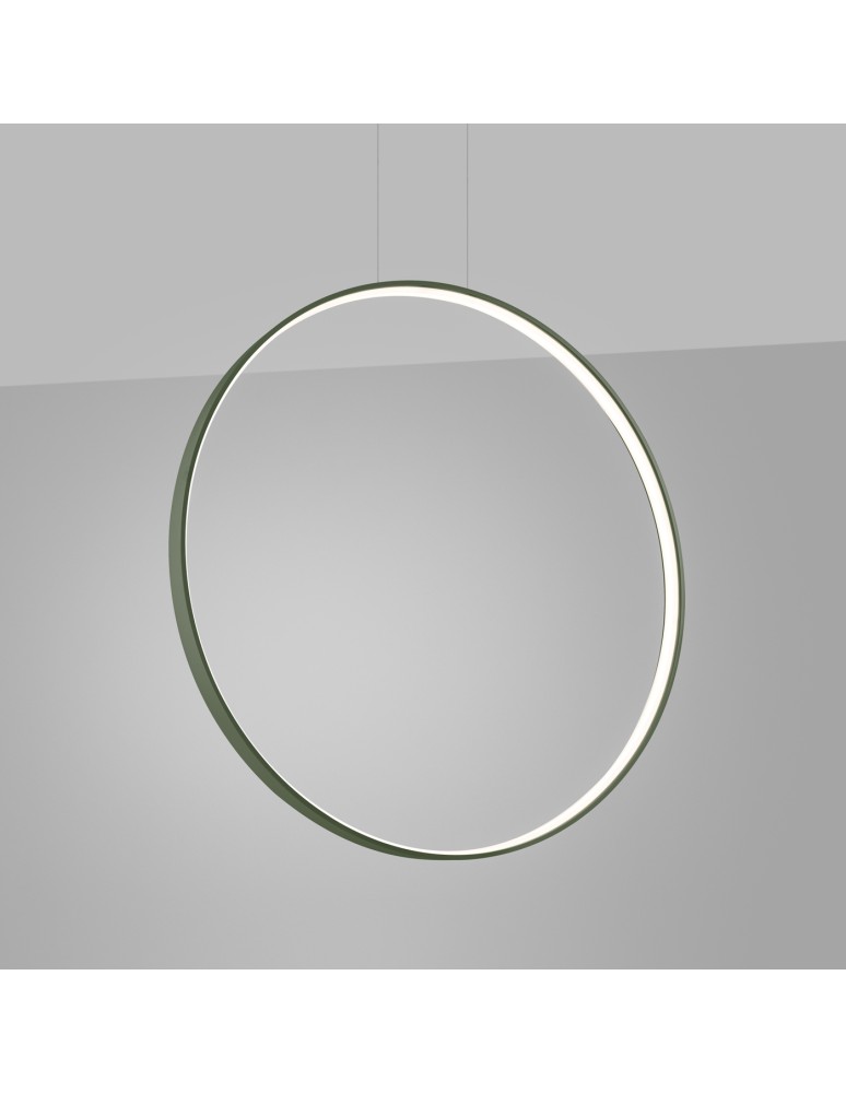 Thoro Lampa wisząca RIO 78 zielona oliwka LED 4000K TH.387 Thoro Lampa wisząca RIO 78 zielona oliwka LED 4000K TH.387