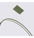Thoro Lampa wisząca RIO 78 zielona oliwka LED 4000K TH.387 Thoro Lampa wisząca RIO 78 zielona oliwka LED 4000K TH.387