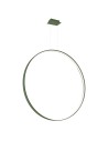 Thoro Lampa wisząca RIO 110 zielona oliwka LED 4000K TH.388