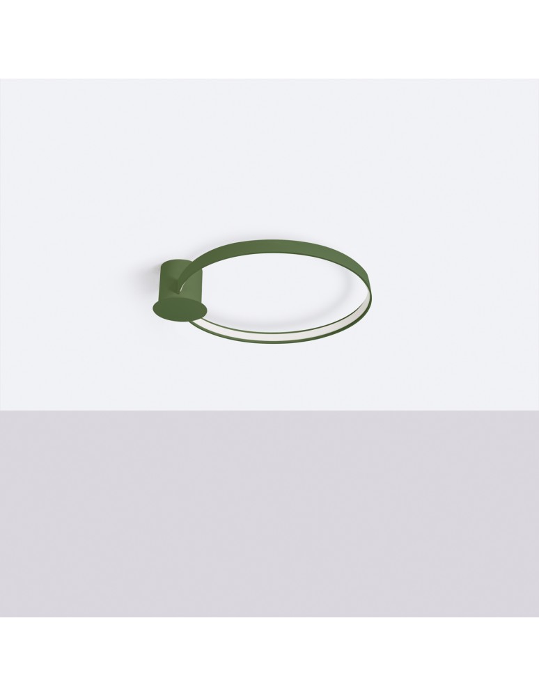 Thoro Plafon RIO 55 zielony oliwkowy LED 3000K TH.389 Thoro Plafon RIO 55 zielony oliwkowy LED 3000K TH.389