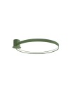 Thoro Plafon RIO 78 zielony oliwkowy LED 3000K TH.390