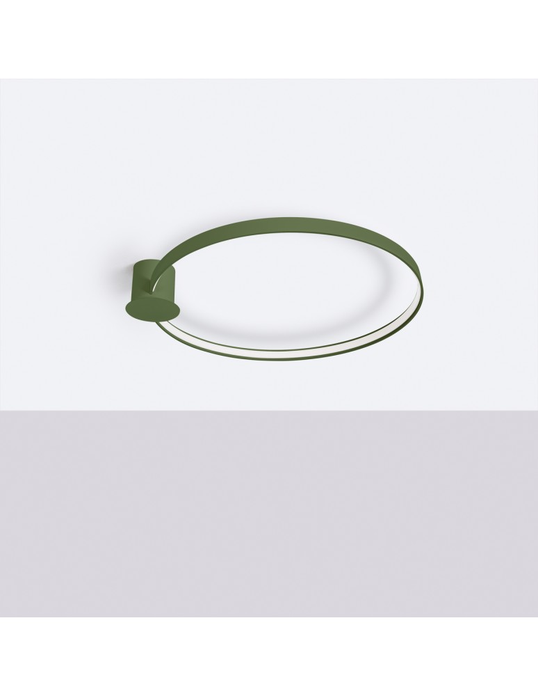 Thoro Plafon RIO 78 zielony oliwkowy LED 3000K TH.390 Thoro Plafon RIO 78 zielony oliwkowy LED 3000K TH.390