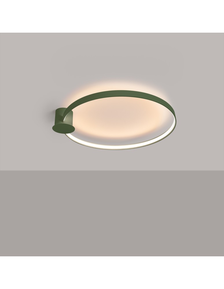 Thoro Plafon RIO 78 zielony oliwkowy LED 3000K TH.390 Thoro Plafon RIO 78 zielony oliwkowy LED 3000K TH.390