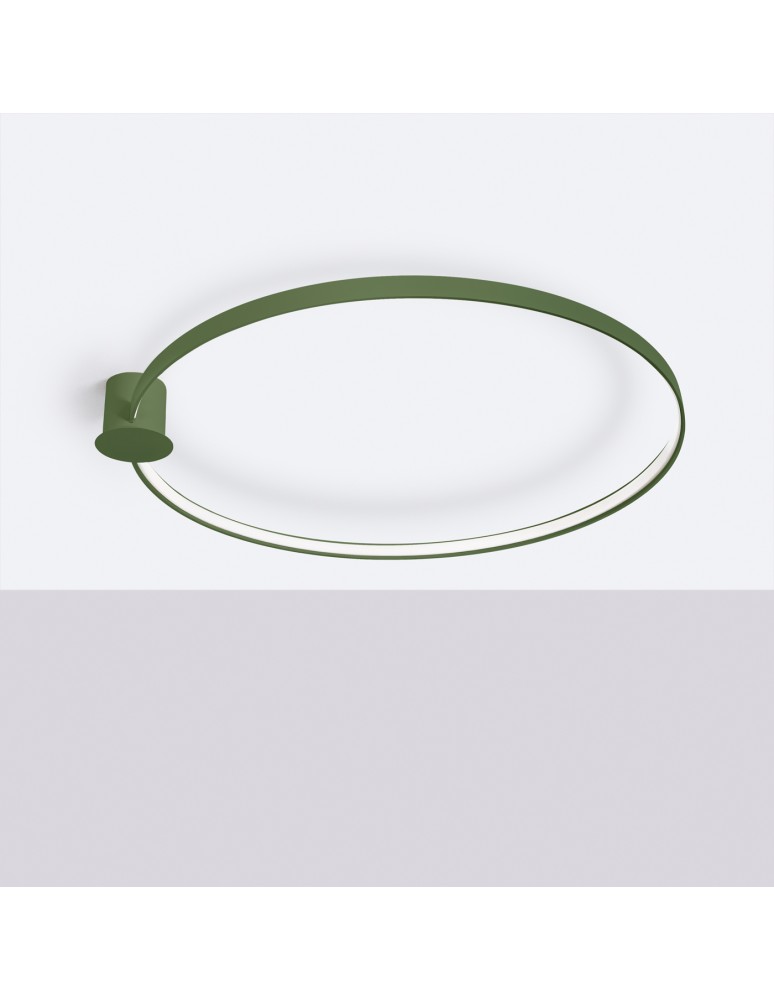 Thoro Plafon RIO 110 zielony oliwkowy LED 3000K TH.391 Thoro Plafon RIO 110 zielony oliwkowy LED 3000K TH.391