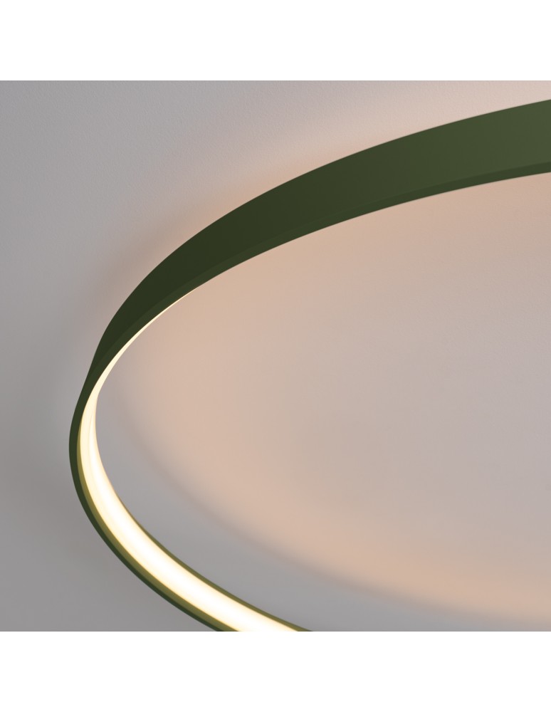 Thoro Plafon RIO 110 zielony oliwkowy LED 3000K TH.391 Thoro Plafon RIO 110 zielony oliwkowy LED 3000K TH.391