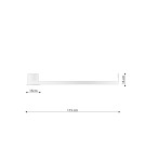 Thoro Plafon RIO 110 zielony oliwkowy LED 3000K TH.391 Thoro Plafon RIO 110 zielony oliwkowy LED 3000K TH.391