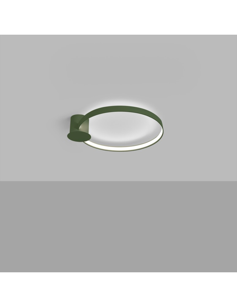 Thoro Plafon RIO 55 zielony oliwkowy LED 4000K TH.392 Thoro Plafon RIO 55 zielony oliwkowy LED 4000K TH.392