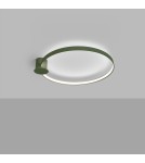 Lampy sufitowe ringi - Thoro Plafon RIO 78 zielony oliwkowy LED 4000K TH.393 - product 3
