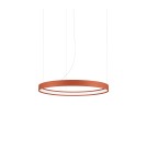 Lampy wiszące okręgi - Thoro Żyrandol RIO 55 ochra czerwona LED 3000K TH.395 - product 1