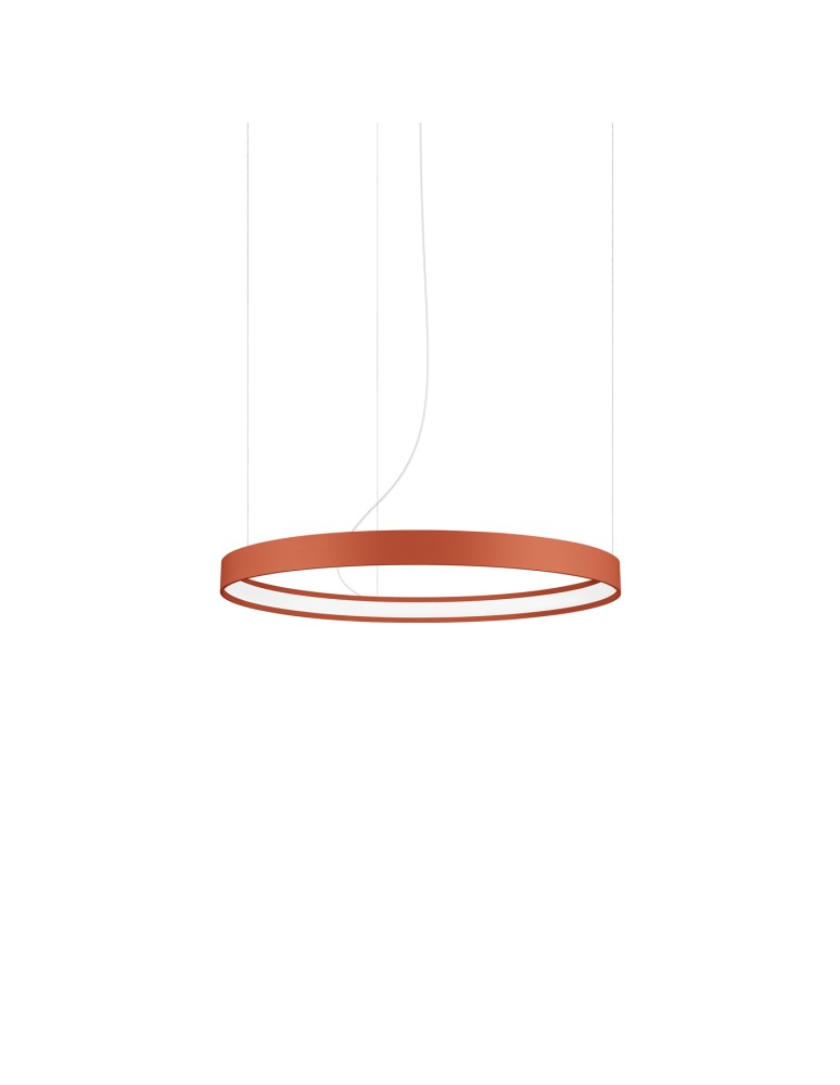 Thoro Żyrandol RIO 55 ochra czerwona LED 3000K TH.395