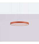 Lampy wiszące okręgi - Thoro Żyrandol RIO 55 ochra czerwona LED 3000K TH.395 - product 2