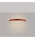 Lampy wiszące okręgi - Thoro Żyrandol RIO 55 ochra czerwona LED 3000K TH.395 - product 3