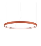 Lampy wiszące okręgi - Thoro Żyrandol RIO 110 ochra czerwona LED 3000K TH.397 - product 1