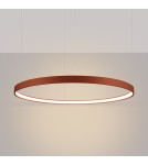 Lampy wiszące okręgi - Thoro Żyrandol RIO 110 ochra czerwona LED 3000K TH.397 - product 3