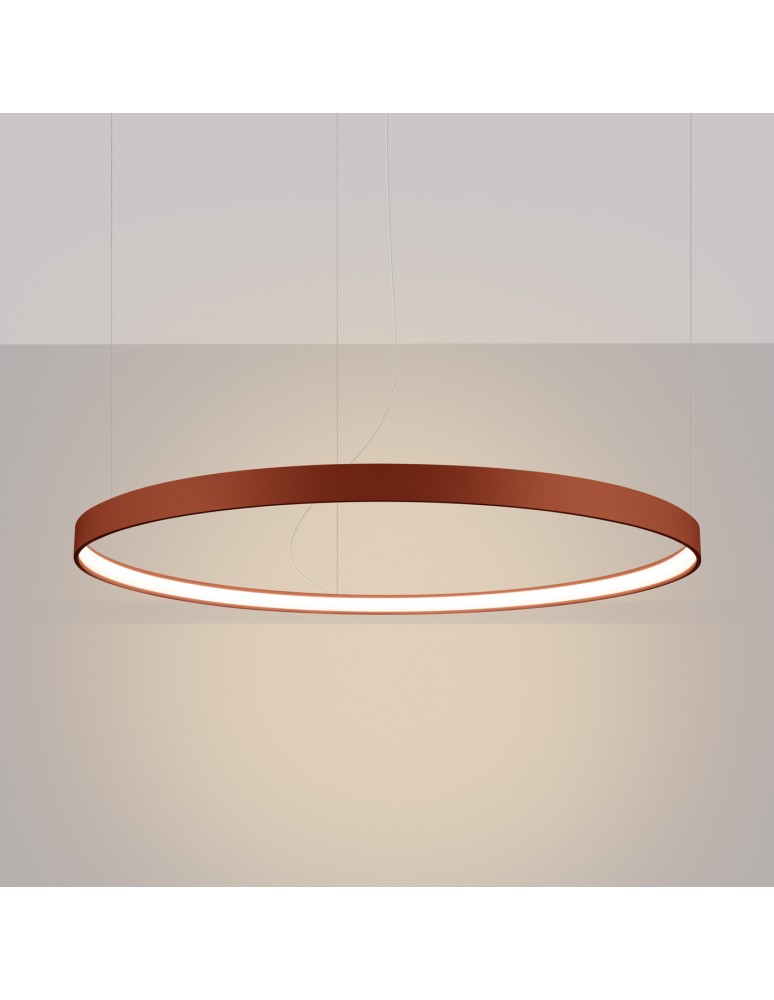 Thoro Żyrandol RIO 110 ochra czerwona LED 3000K TH.397