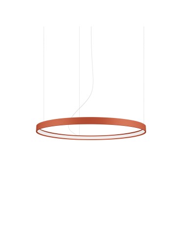 Thoro Żyrandol RIO 78 ochra czerwona LED 4000K TH.399
