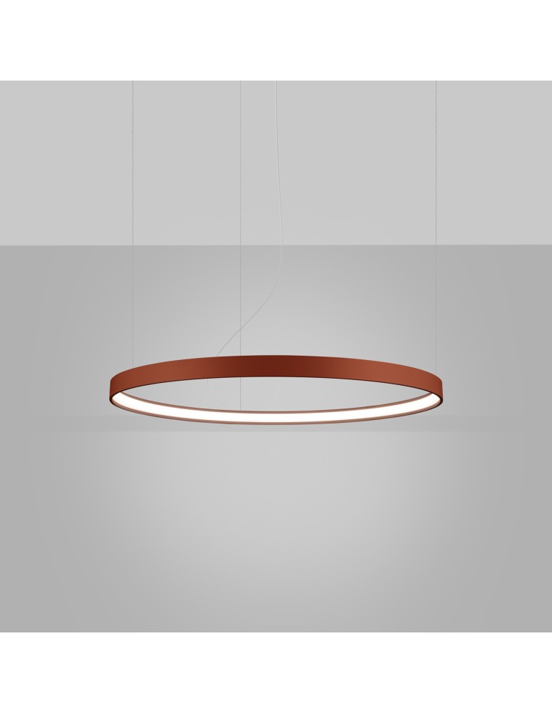 Thoro Żyrandol RIO 78 ochra czerwona LED 4000K TH.399 Thoro Żyrandol RIO 78 ochra czerwona LED 4000K TH.399
