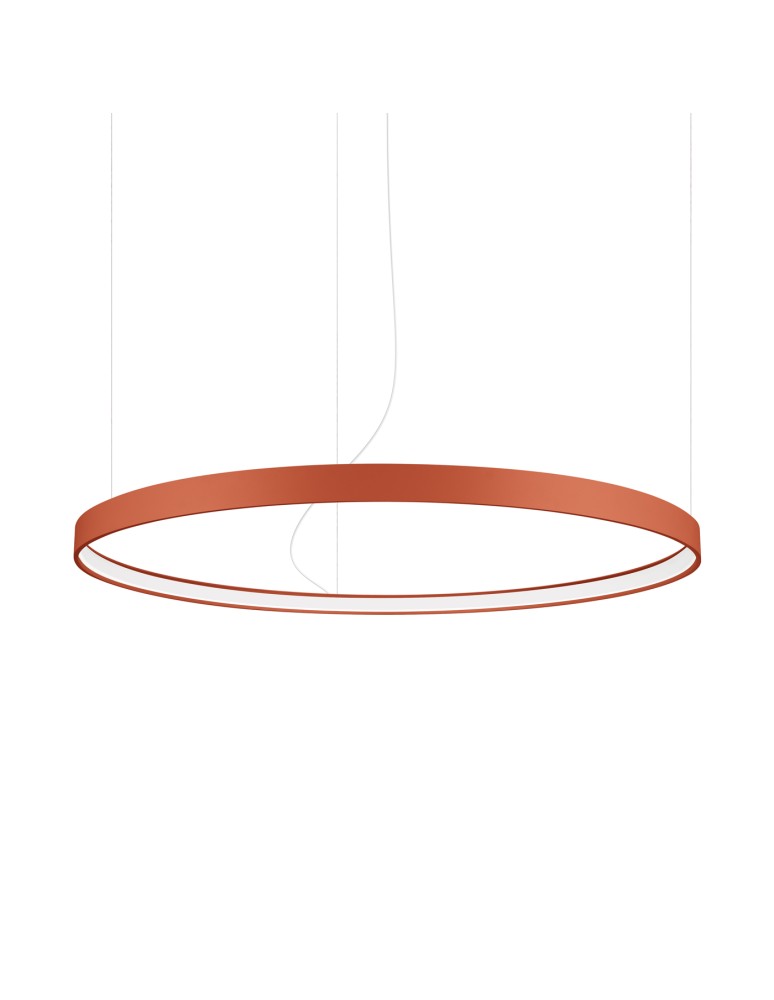 Thoro Żyrandol RIO 110 ochra czerwona LED 4000K TH.400