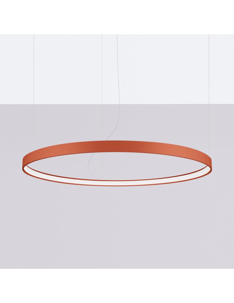 Thoro Żyrandol RIO 110 ochra czerwona LED 4000K TH.400