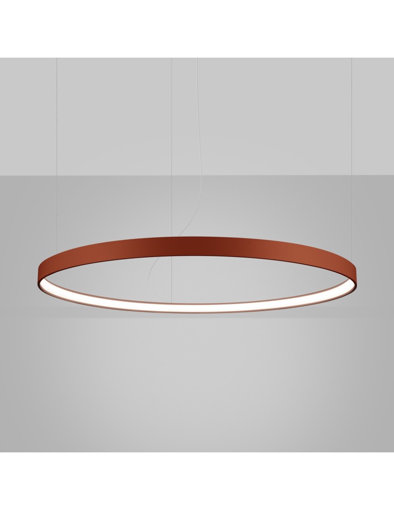 Thoro Żyrandol RIO 110 ochra czerwona LED 4000K TH.400