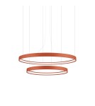 Thoro Żyrandol RIO 2 55/78 ochra czerwona LED 3000K TH.401 Thoro Żyrandol RIO 2 55/78 ochra czerwona LED 3000K TH.401