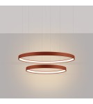Thoro Żyrandol RIO 2 55/78 ochra czerwona LED 3000K TH.401 Thoro Żyrandol RIO 2 55/78 ochra czerwona LED 3000K TH.401