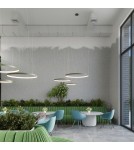 Thoro Żyrandol RIO 2 55/78 ochra czerwona LED 3000K TH.401 Thoro Żyrandol RIO 2 55/78 ochra czerwona LED 3000K TH.401