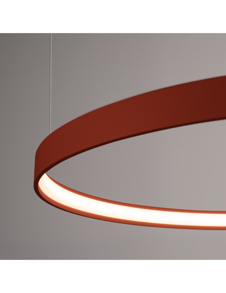 Thoro Żyrandol RIO 3 55/78/110 ochra czerwona LED 3000K TH.402 Thoro Żyrandol RIO 3 55/78/110 ochra czerwona LED 3000K TH.402