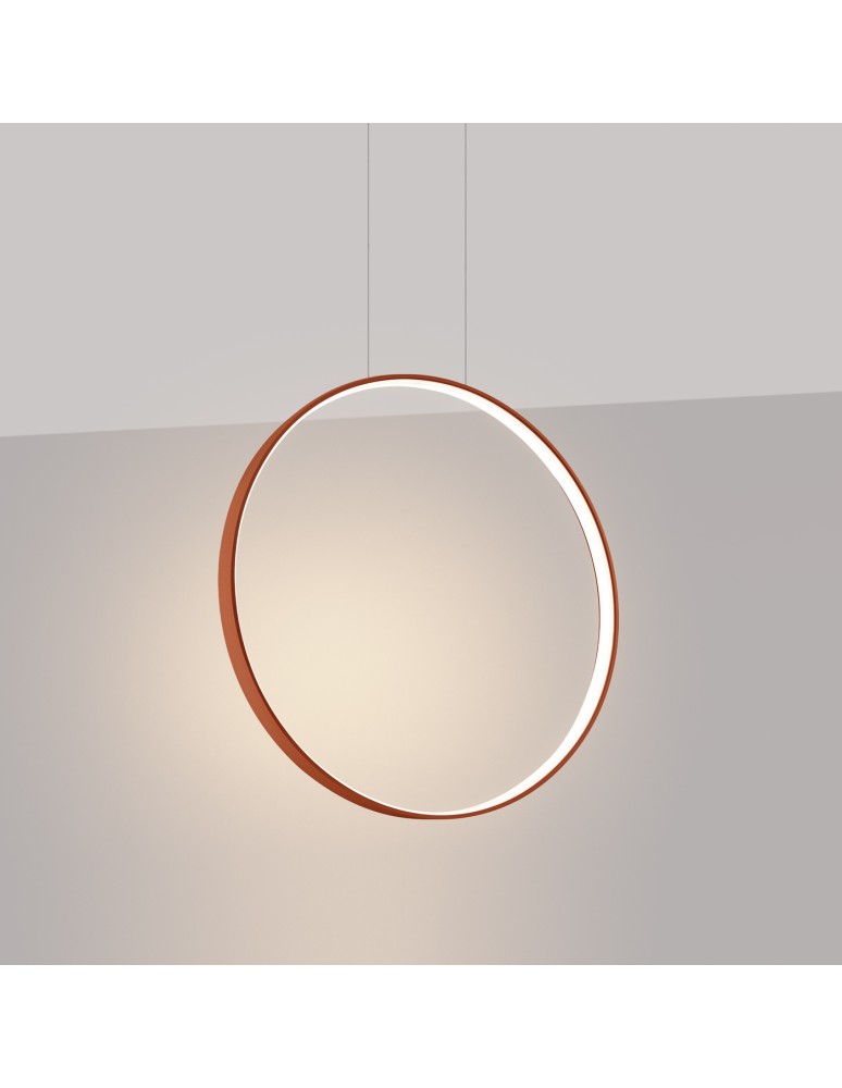 Thoro Lampa wisząca RIO 55 ochra czerwona LED 3000K TH.405 Thoro Lampa wisząca RIO 55 ochra czerwona LED 3000K TH.405